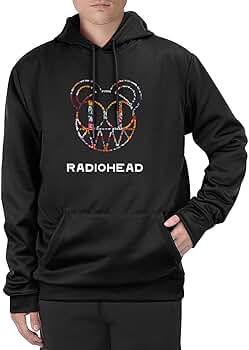 RADIOHEAD レディオヘッド パーカー　L　w.a.s.t.e. 黒 RADIOHEAD レディオヘッド パーカー L w.a.s.t.e. 黒